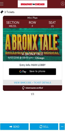 adding tickets to android