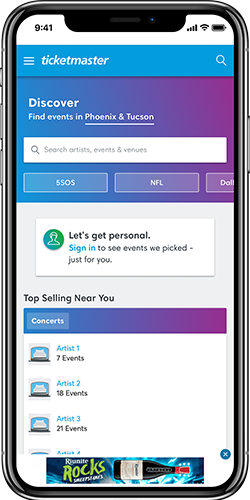 ticketmaster iphone step 1 ticketmaster login on iphone
