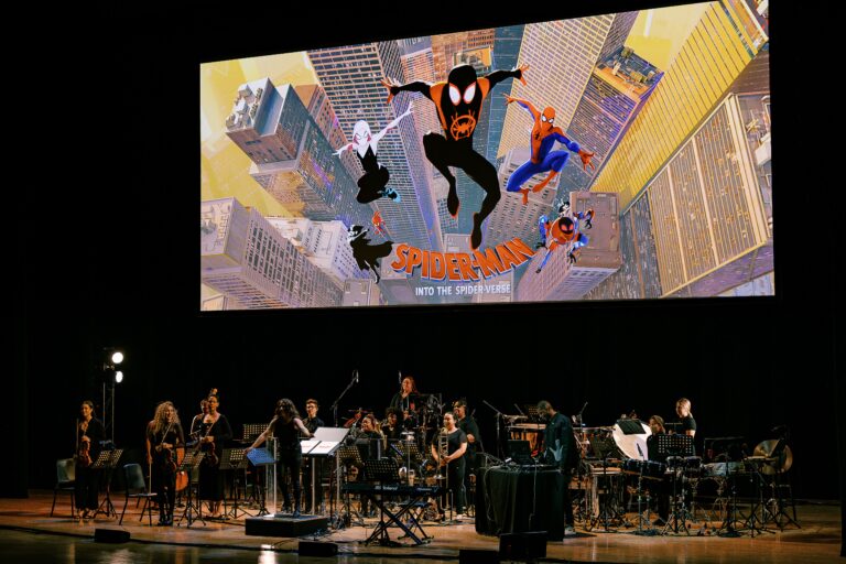 Spider-Man: Into the Spider-Verse Live In Concert title scene