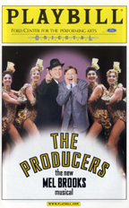 The Producers Playbill