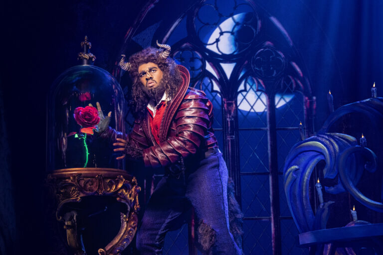 Fergie L. Philippe as Beast in Disney's Beauty and the Beast. Photo by Matthew Murphy. (c) Disney