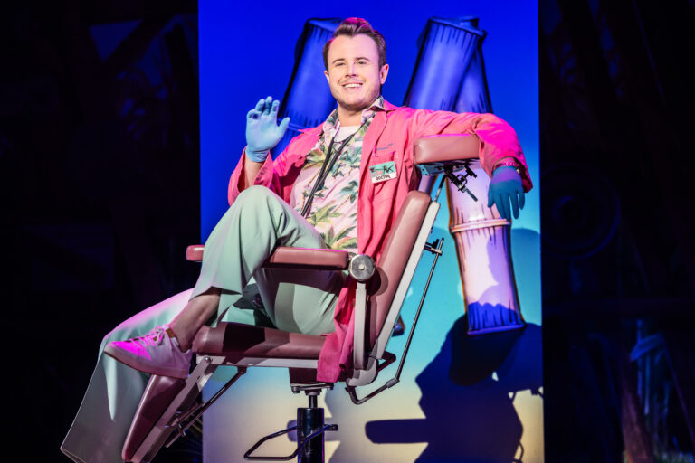 Quinn VanAntwerp as Gordy in The North American Tour of SHUCKED (Photo by Matthew Murphy and Evan Zimmerman) 0885