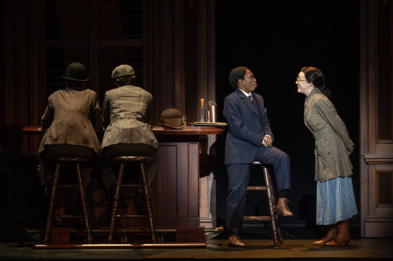 14 SUFFS Tour_Brandi Porter as Dudley Malone_Livvy Marcus as Doris Stevens