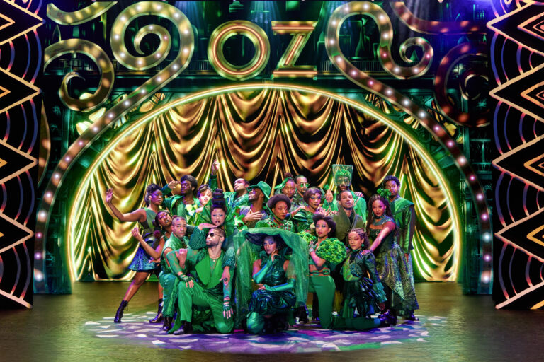 12. The ensemble of The Wiz in Emerald City in the North American Tour of THE WIZ. Photo by Jeremy Daniel
