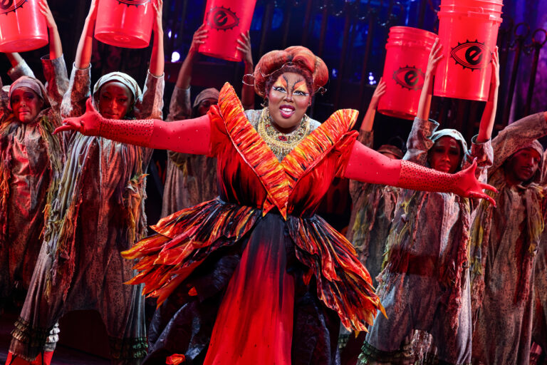 8. Kyla Jade as Evillene and the ensemble of The Wiz in the North American Tour of THE WIZ. Photo by Jeremy Daniel