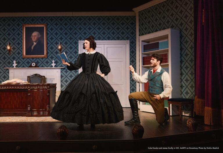 Cole Escola and James Scully in OH, MARY! on Broadway_photo by Emilio Madrid_9037