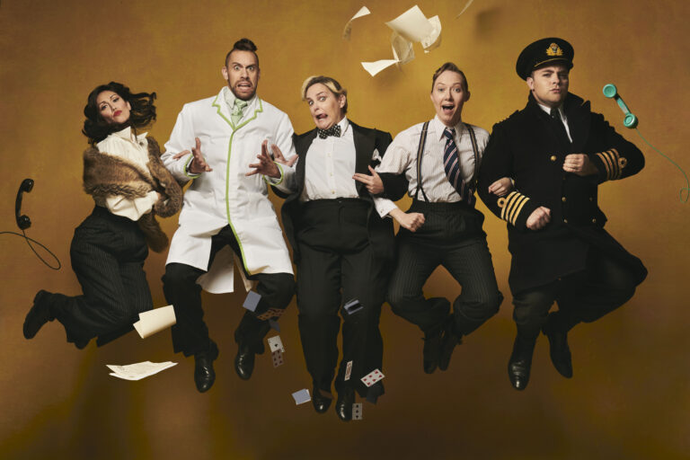 Photo 8 - Broadway Company of Operation Mincemeat. Photo by Matt Crockett